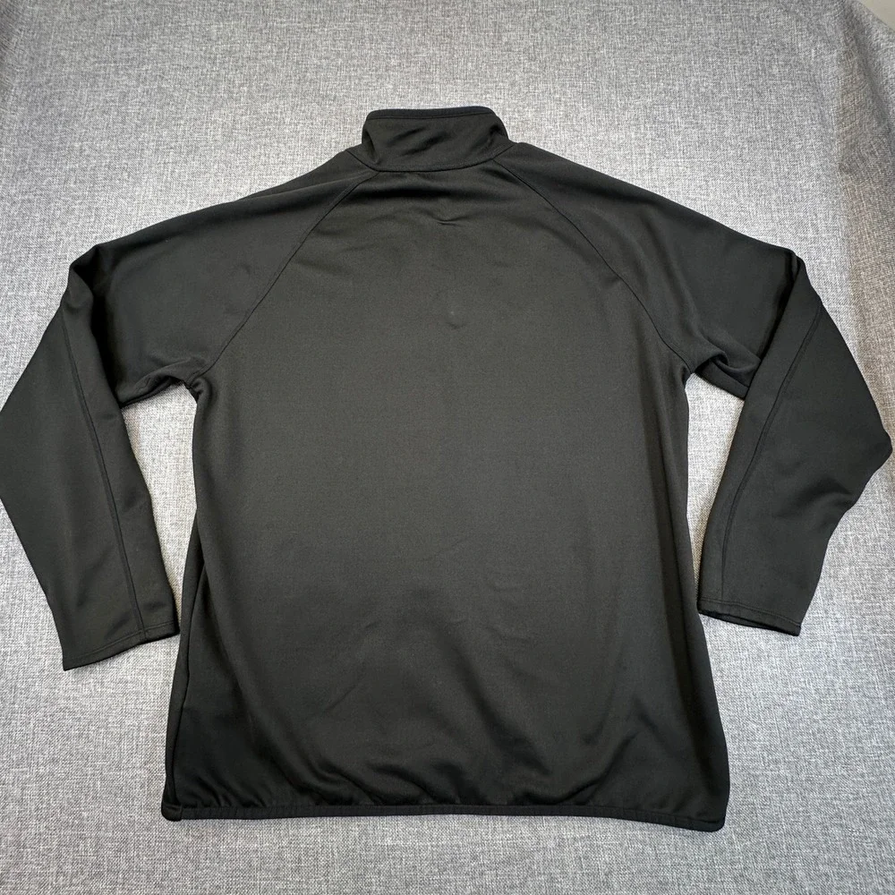 The North Face Canyonlands 1/2 Zip Pullover Men XL Black Fleece Stretch Gorpcore